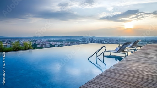Infinity Pool Overlooks Cit...