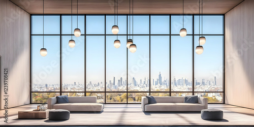 Modern Living Room Interior...