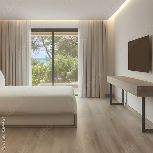Modern Minimalist Bedroom I...