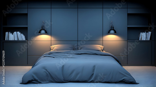 Modern Minimalist Bedroom D...