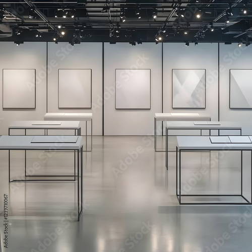 Modern Gallery Interior Sho...