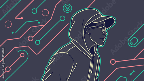 Dynamic Individual Hacking on Laptop Amidst Digital Circuits
