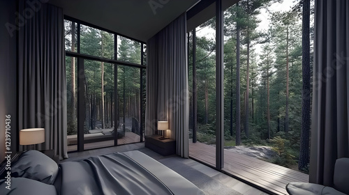 Modern Bedroom Interior Des...