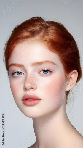 Portrait of a Red-Haired Wo...