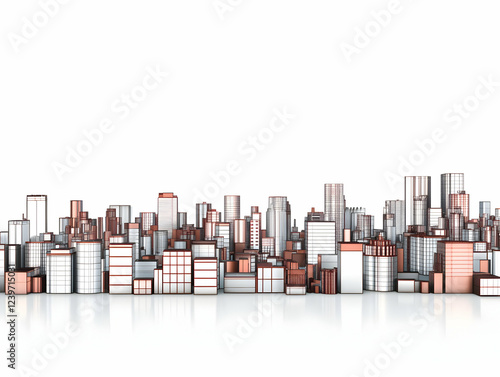 Modern Cityscape Illustrati...
