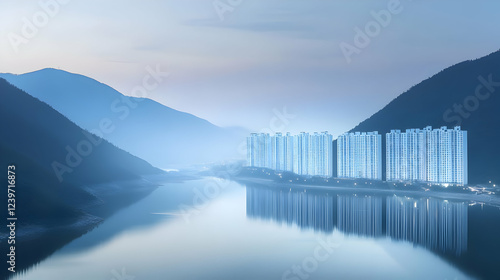 Modern Apartment Buildings ...