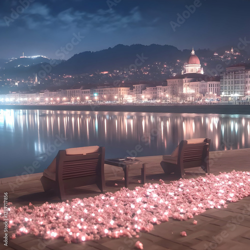 Romantic Lakeside Dining wi...