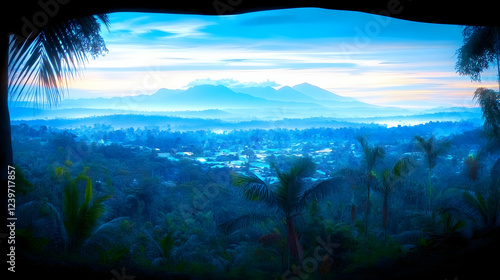 Serene Tropical Landscape S...