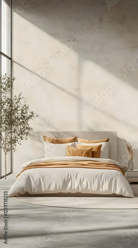 Minimalist Bedroom Interior...