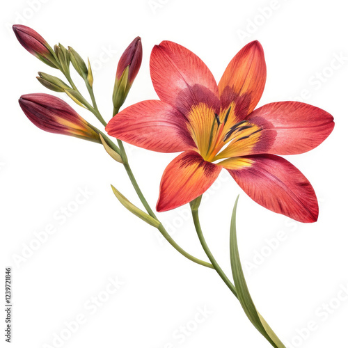 pink water lily