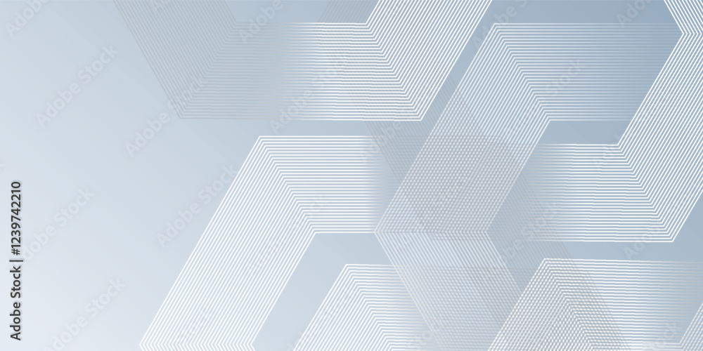 White abstract background with dynamic wavy hexagon texture. simple smooth White abstract background with dynamic wavy hexagon texture. simple smooth