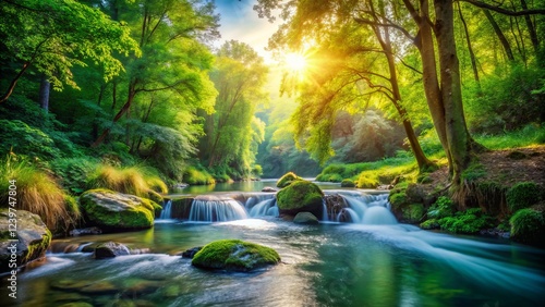 Tranquil Nature Scenes: Premium Stock Photos for Websites - High-Resolution Images, Selective Focus