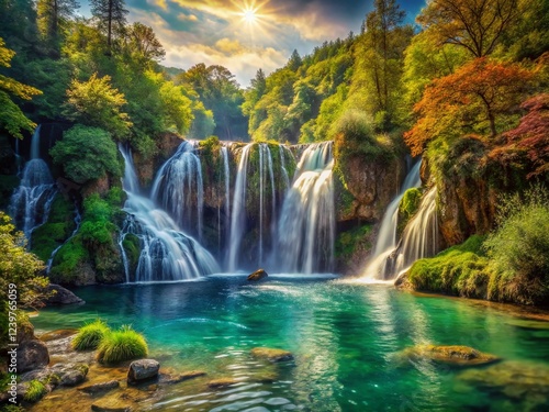 Kozjak Waterfall: A Vintage Exploration of Nature's Majesty