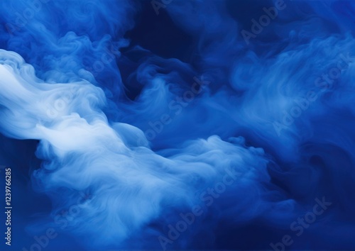 Wallpaper Mural Smooth gradations of blue smoke with grainy noise. For business use, presentations, marketing campaigns, branding materials	 Torontodigital.ca