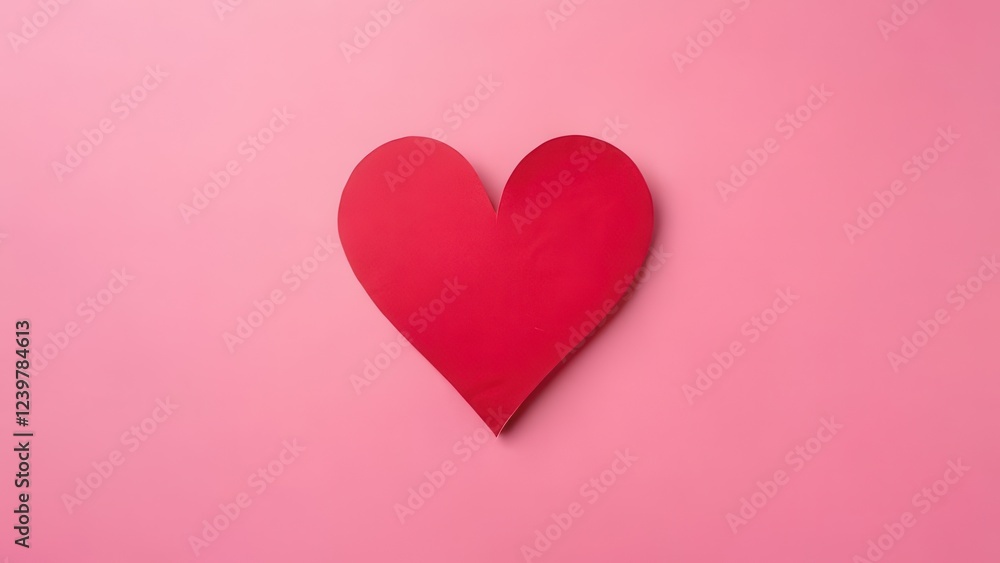 pink heart on a wooden background pink heart on a wooden background