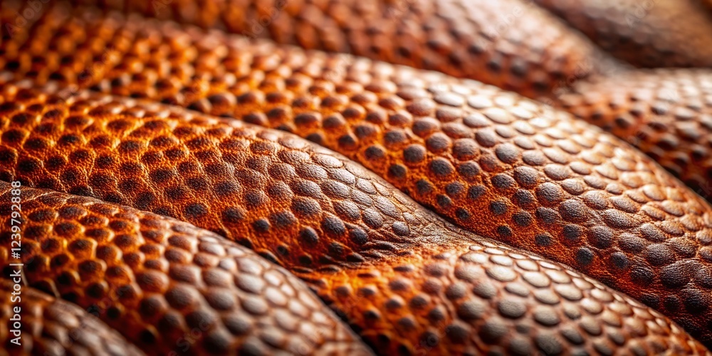 Luxurious Spotted Brown Leather Texture: Macro Close-up of Premium Material Surface Luxurious Spotted Brown Leather Texture: Macro Close-up of Premium Material Surface