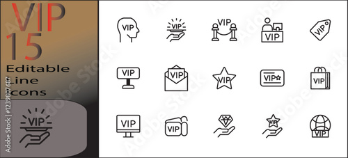 vip icon set cannot be edited already expanded and merged