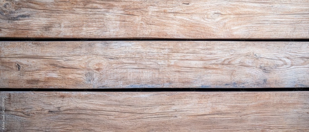 Fototapeta premium Rustic Wooden Texture Background Brown Planks Top View