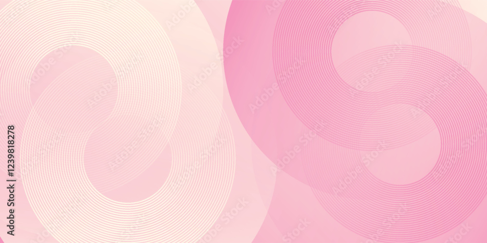 Modern background minimalist pink and yellow gradations circle lines effect vector illustration abstract modern design Modern background minimalist pink and yellow gradations circle lines effect vector illustration abstract modern design