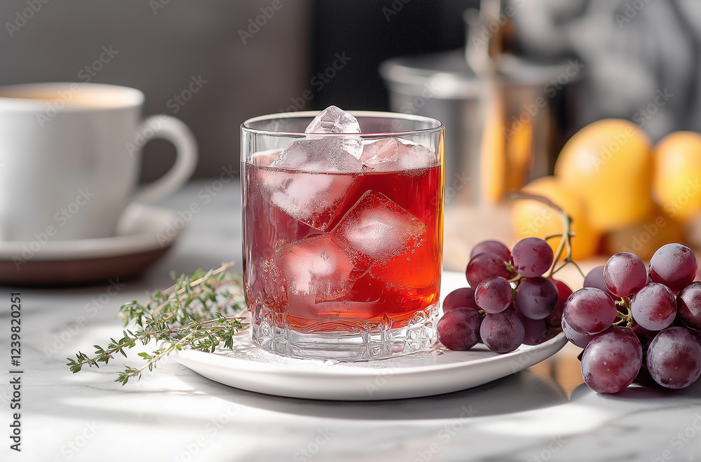 Grape juice in glasses from dark grapes.Close-up. Grape juice in glasses from dark grapes.Close-up.