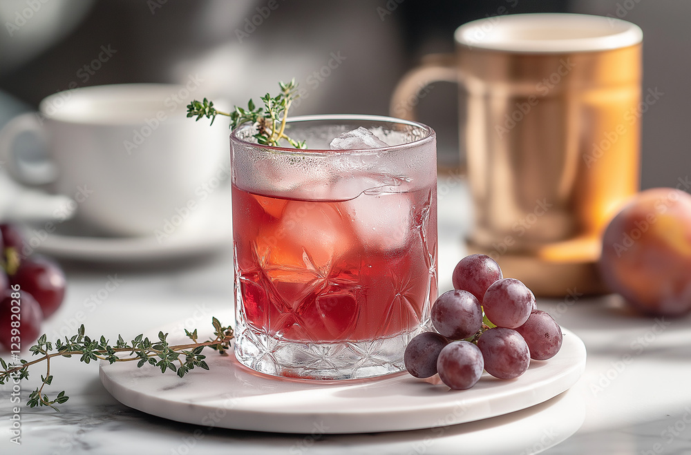 Grape juice in glasses from dark grapes.Close-up. Grape juice in glasses from dark grapes.Close-up.