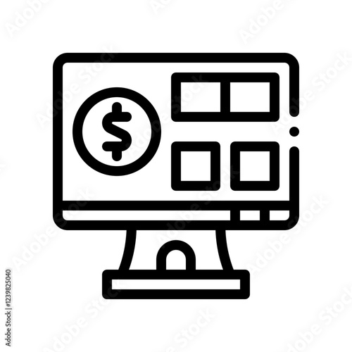 budgeting line icon