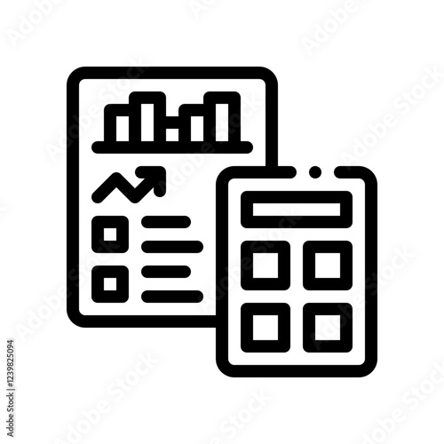 budgeting line icon