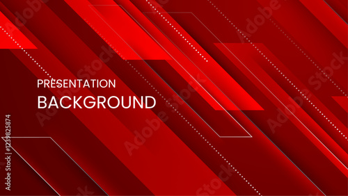 red abstract gradient background for presentations and social media