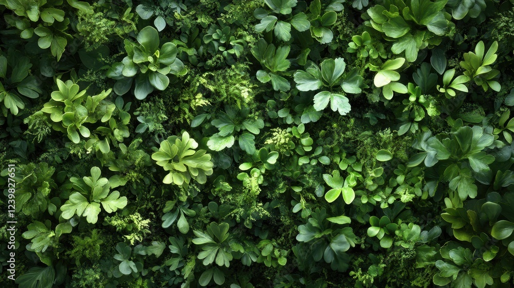Lush green foliage wall texture, various plants create a dense, natural backdrop. Perfect for nature, eco, or botanical designs, ideal for website banners or print projects. Lush green foliage wall texture, various plants create a dense, natural backdrop. Perfect for nature, eco, or botanical designs, ideal for website banners or print projects.