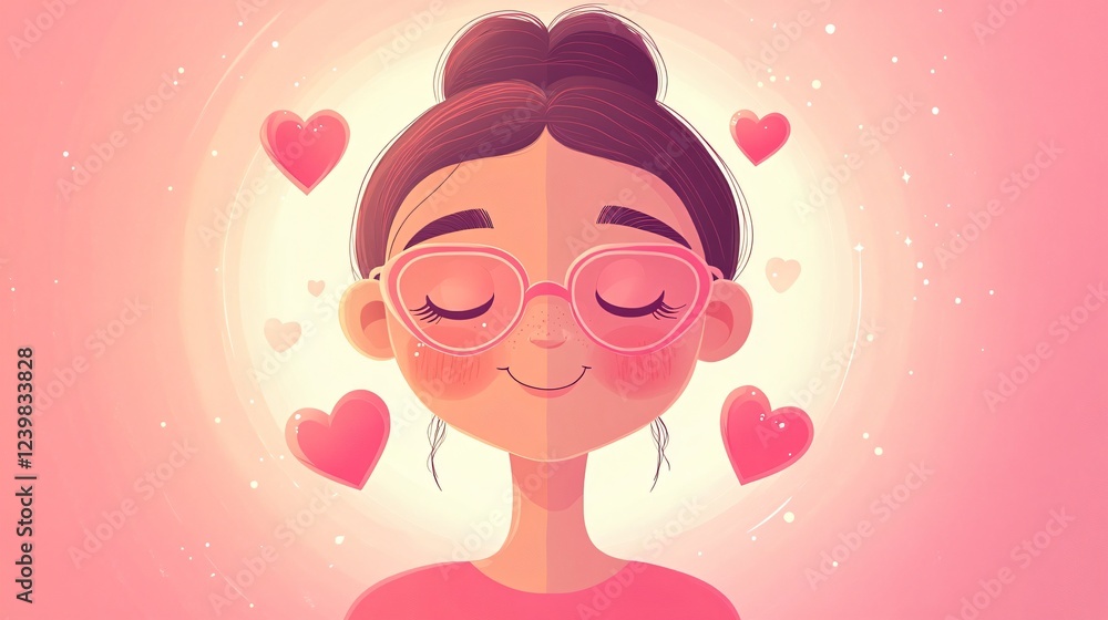 Expressive Cartoon Illustration Depicting a Heartfelt Message of Love: Perfect for Romantic Expressions, Greeting Cards, and Social Media Platforms Expressive Cartoon Illustration Depicting a Heartfelt Message of Love: Perfect for Romantic Expressions, Greeting Cards, and Social Media Platforms