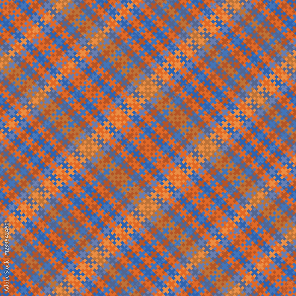 Tartan plaid pattern with texture. Tartan plaid pattern with texture.