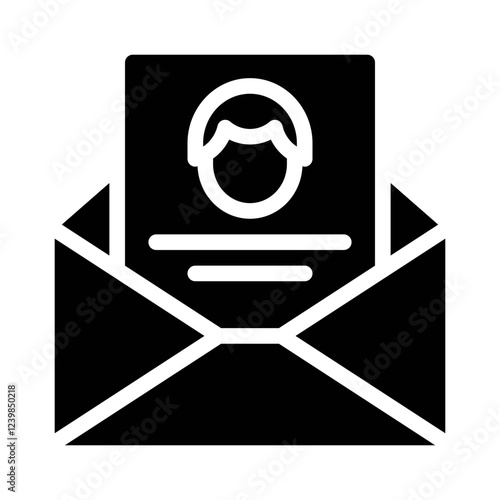 envelope glyph icon