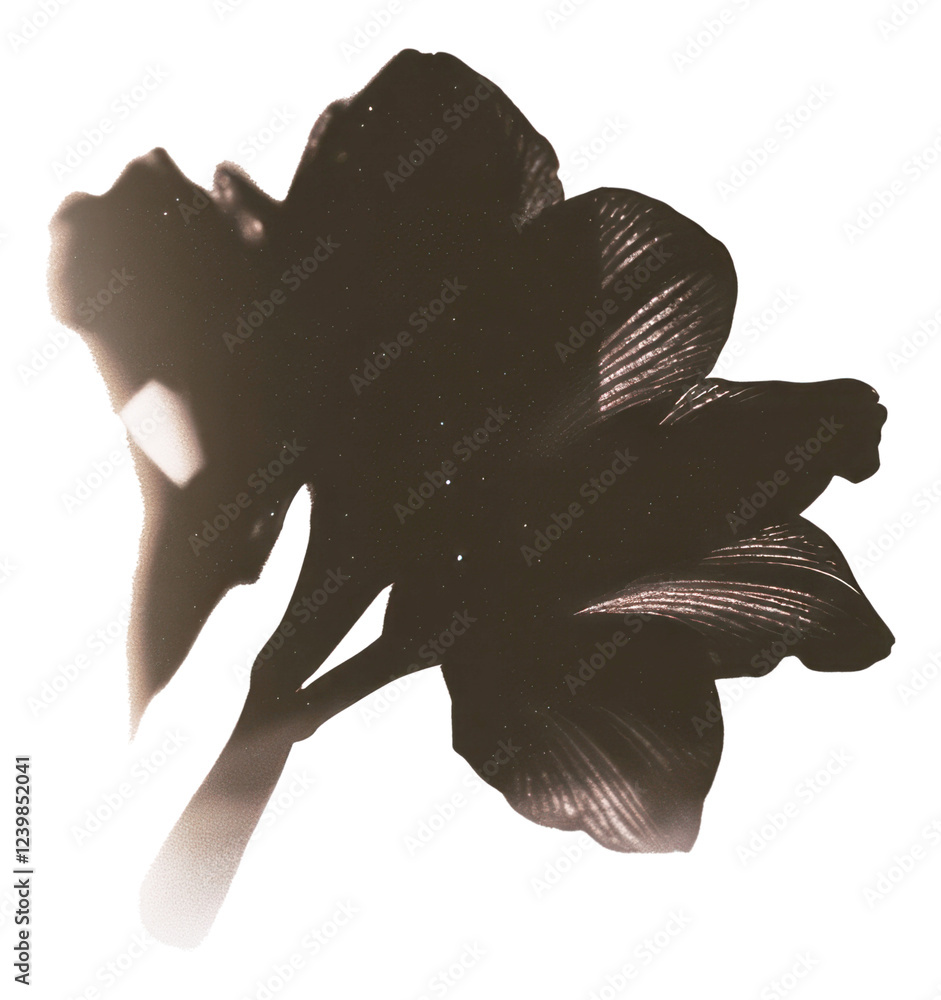 Obraz premium PNG Amaryllis flower silhouette amaryllis art.