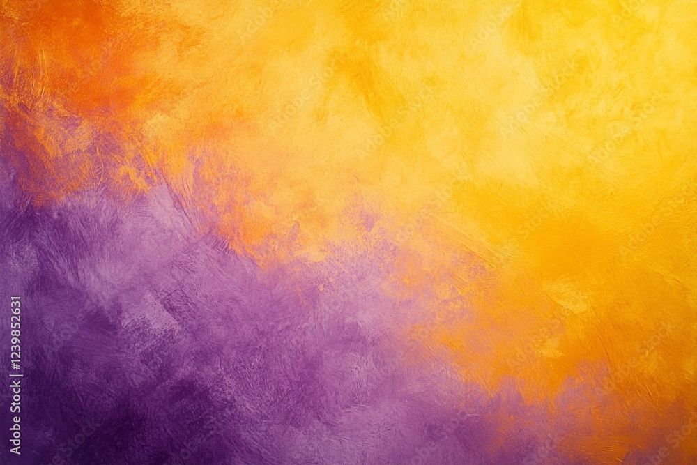 Abstract vibrant gradient texture background with yellow and purple hues creating a dynamic blend