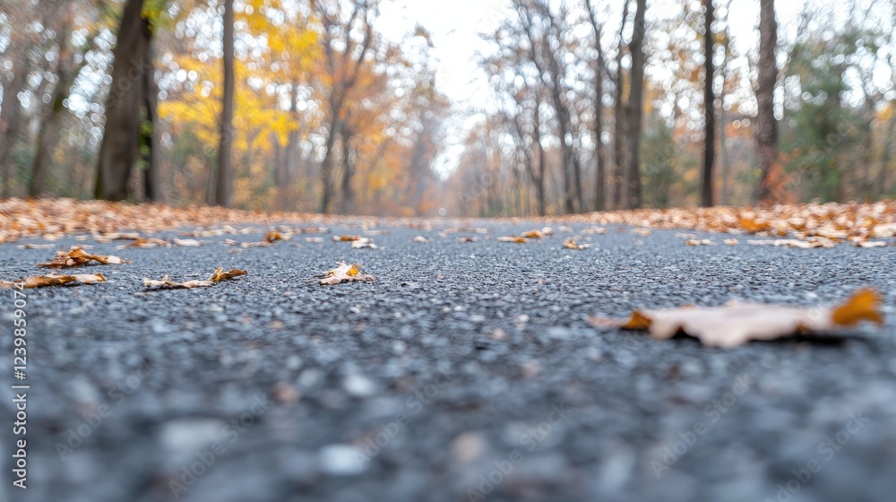 Autumn leaves on path, fall foliage background, nature walk (1) Autumn leaves on path, fall foliage background, nature walk (1)