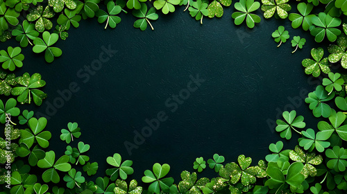 in concept of Patrick's Day 17th March Enjoy use also as an background
