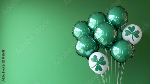 abstract green background with diamonds