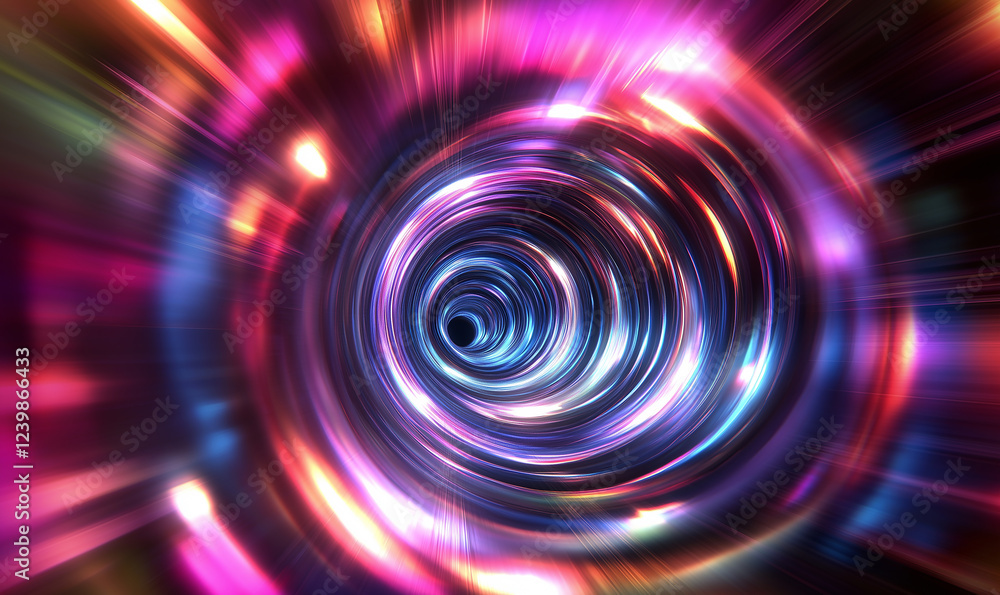 abstract background with glowing circles abstract background with glowing circles