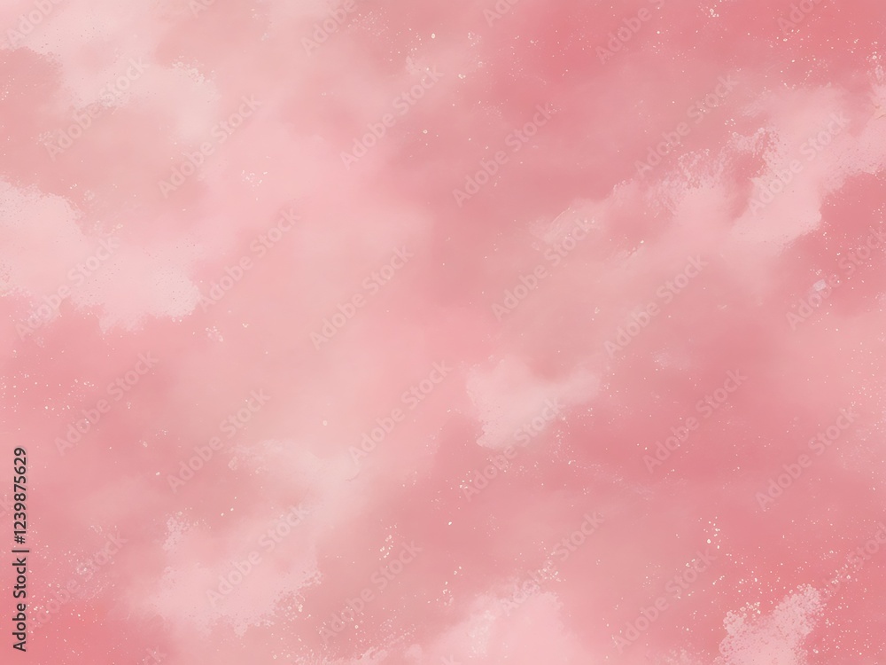 Pink Watercolor Sky Abstract Background Texture Pink Watercolor Sky Abstract Background Texture