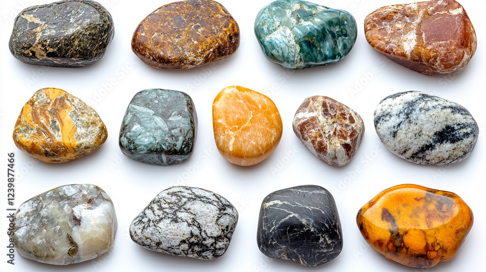 A collection of smooth pebbles arranged on a white background, symbolizing balance, simplicity, and natural harmony. Modern blurred empty space on the side offers room for creative captions.
A collection of smooth pebbles arranged on a white background, symbolizing balance, simplicity, and natural harmony. Modern blurred empty space on the side offers room for creative captions.