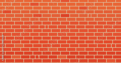 Red brick wall texture wallpaper, masonry background, interior or exterior backdrop