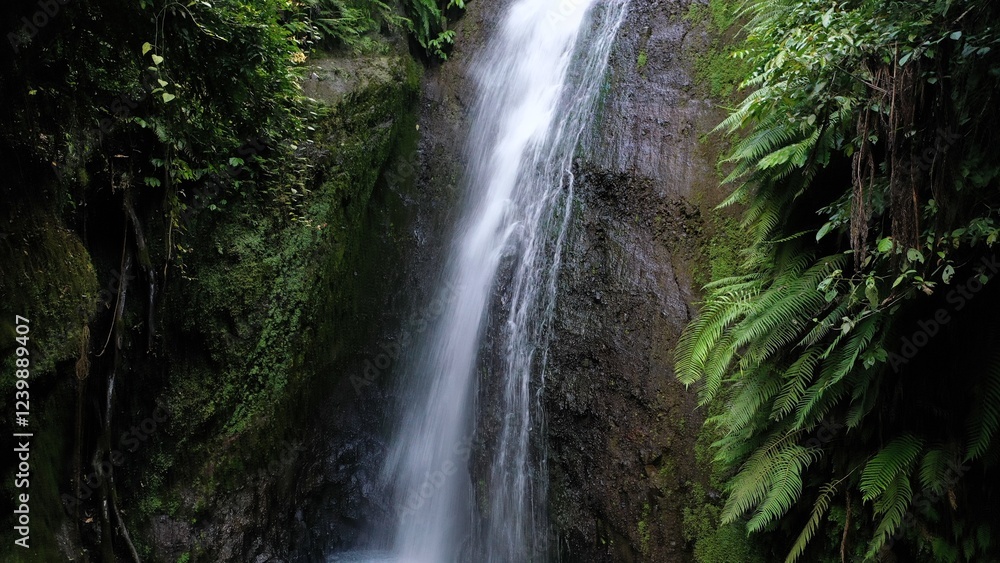 Photograph waterfalls in Indonesia using drones Photograph waterfalls in Indonesia using drones