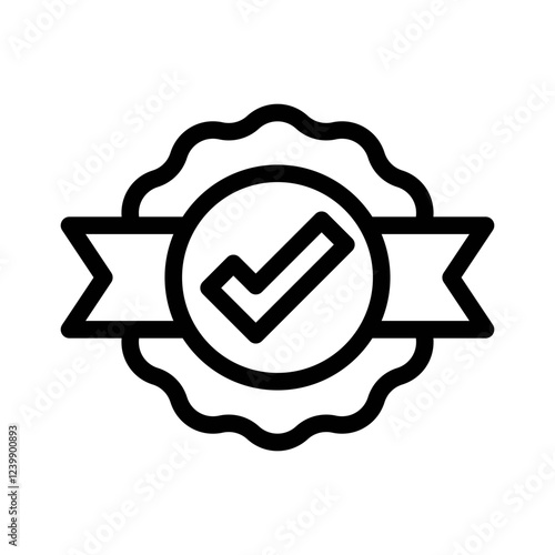 authenticity line icon