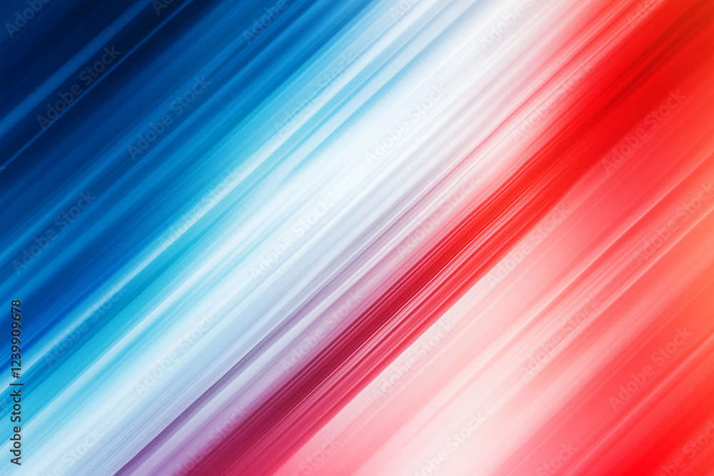 abstract colorful lines background gradiant with red white and blue