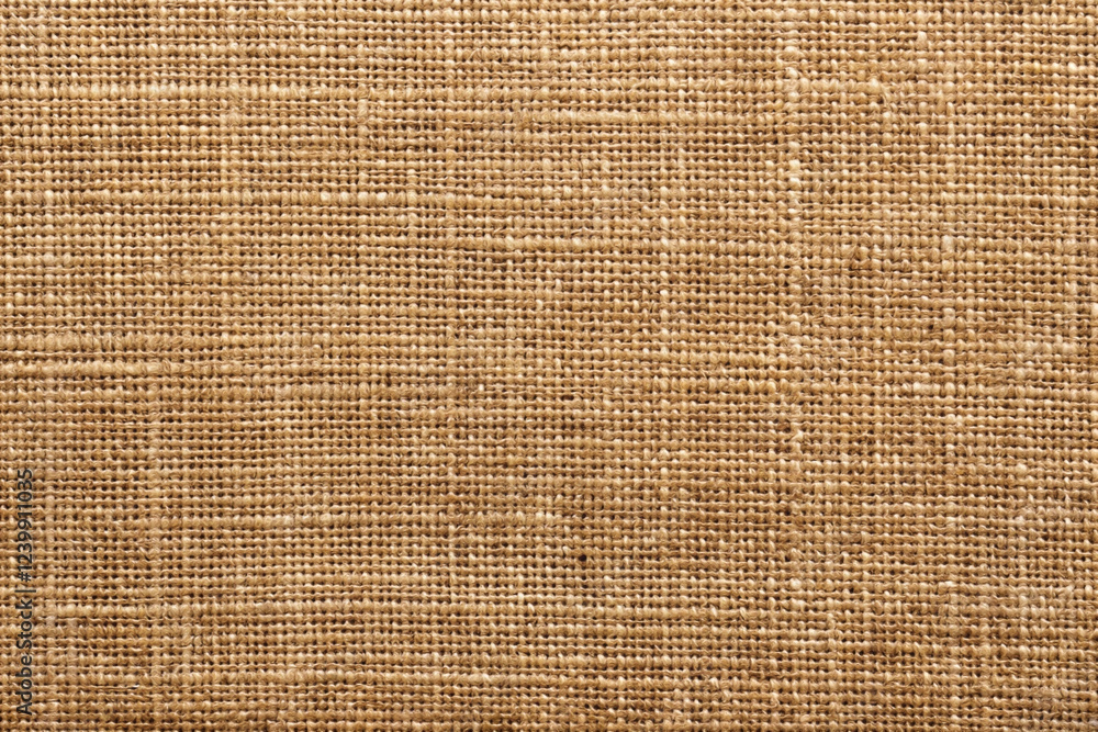 Close-up textured beige burlap fabric background, ideal for design Close-up textured beige burlap fabric background, ideal for design