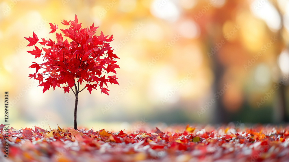 A vibrant red tree stands out against serene and peaceful natural surroundings, symbolizing tranquility, change, and strength amidst calm, with space for captions or text on the side.
A vibrant red tree stands out against serene and peaceful natural surroundings, symbolizing tranquility, change, and strength amidst calm, with space for captions or text on the side.
