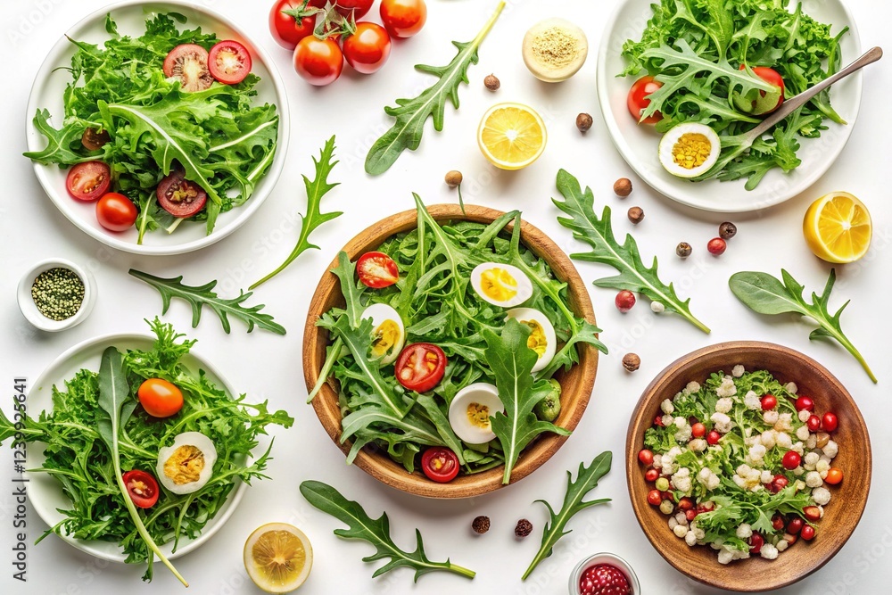 Silhouette Arugula Collection: Creative Food Photography Layout for Healthy Eating & Dieting Silhouette Arugula Collection: Creative Food Photography Layout for Healthy Eating & Dieting