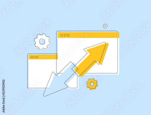 Incoming links SEO strategy with backlinks and website inbound links. Essential for search engine optimization, boosting ranking and improving marketing performance with strong backlink strategies