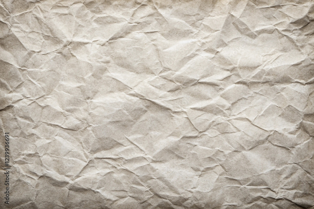 Obraz premium Crumpled paper texture background, design element