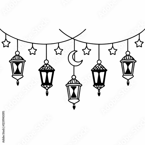 set of lamps